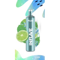 Электронная сигарета Inflave Plus 2200 затяжек Лайм Мохито